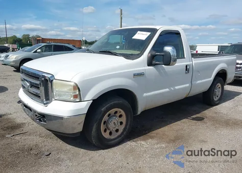 2005 Ford F-250 Xl/Xlt из США, поврежденный, VIN 1FTNF20515EB82555